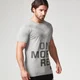 Męski T-shirt z napisem Myprotein - szary