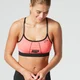 Damski Stanik Sportowy Myprotein Koralowy