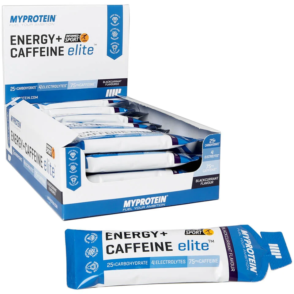 Energy Elite + Kofeina™ - 20 x 50g - Czarna porzeczka Obraz 1