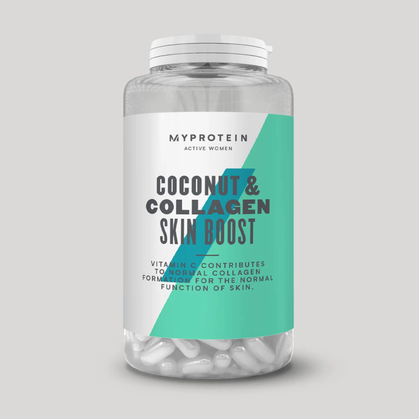 Kokosowy i kolagenowy Skin Boost - 180Kapsułki - Bez smaku Obraz 1