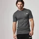 Męski T-shirt Seamless Myprotein – Black Marl