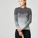 Bezszwowa Bluza Ombre z kapturem