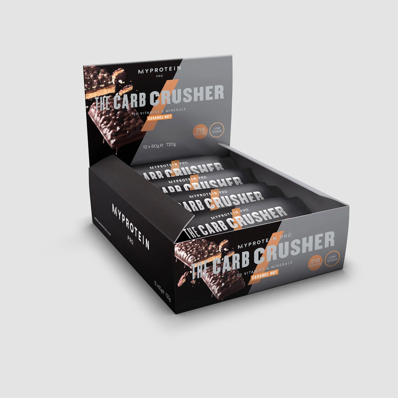 THE Carb Crusher - 12 x 60g - Kamel i orzechy Obraz 1
