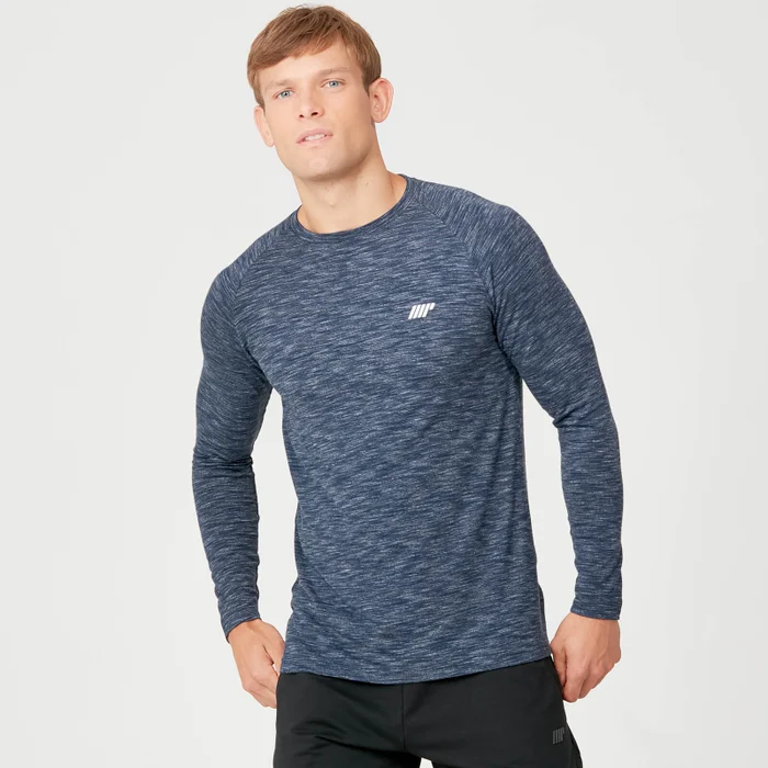 MP Performance Long Sleeve T-Shirt - Navy Marl