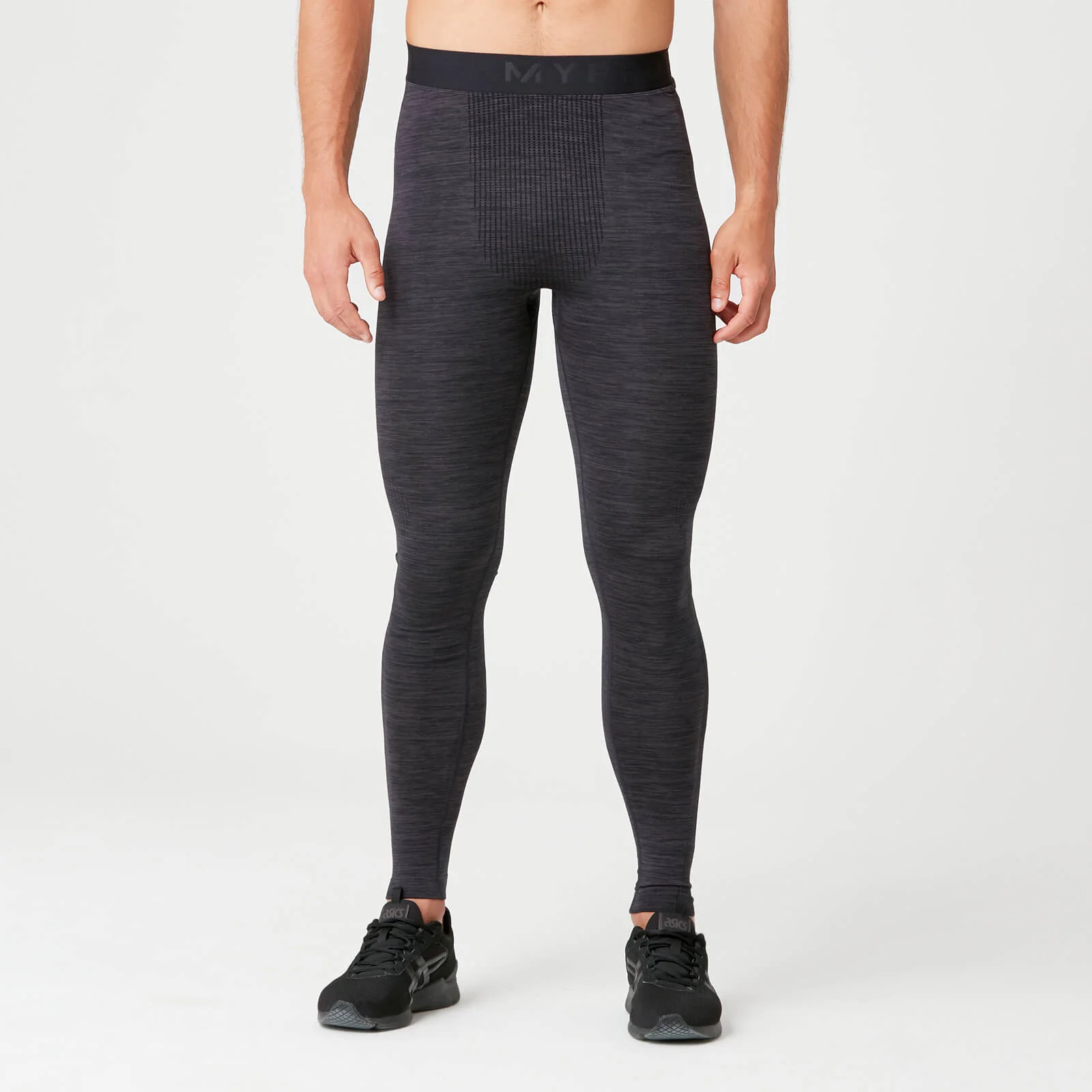 MP Men's Seamless Tights - Slate - L Obraz 1