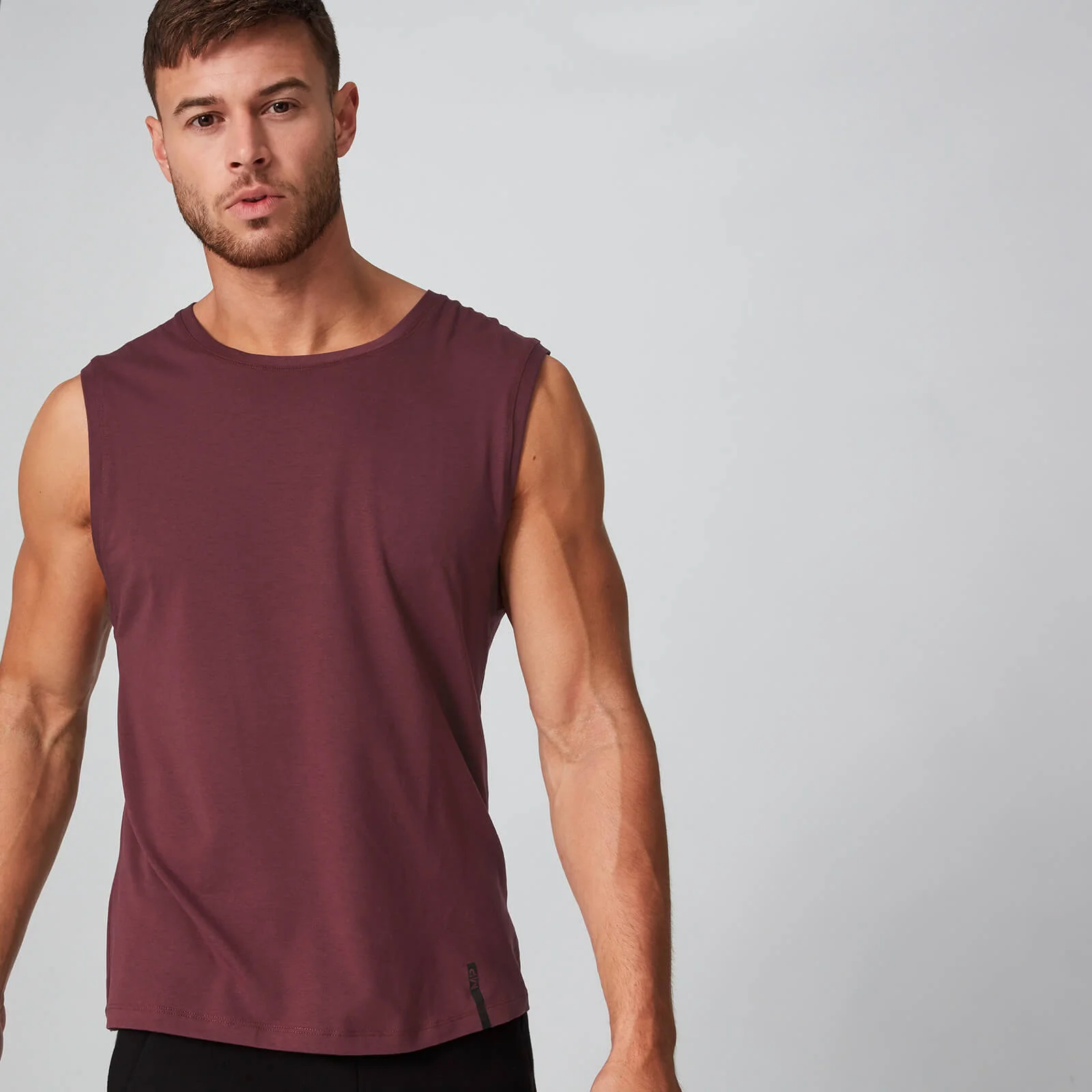 Klasyczny Bezrękawnik z Kolekcji Luxe - Oxblood - XS Obraz 1