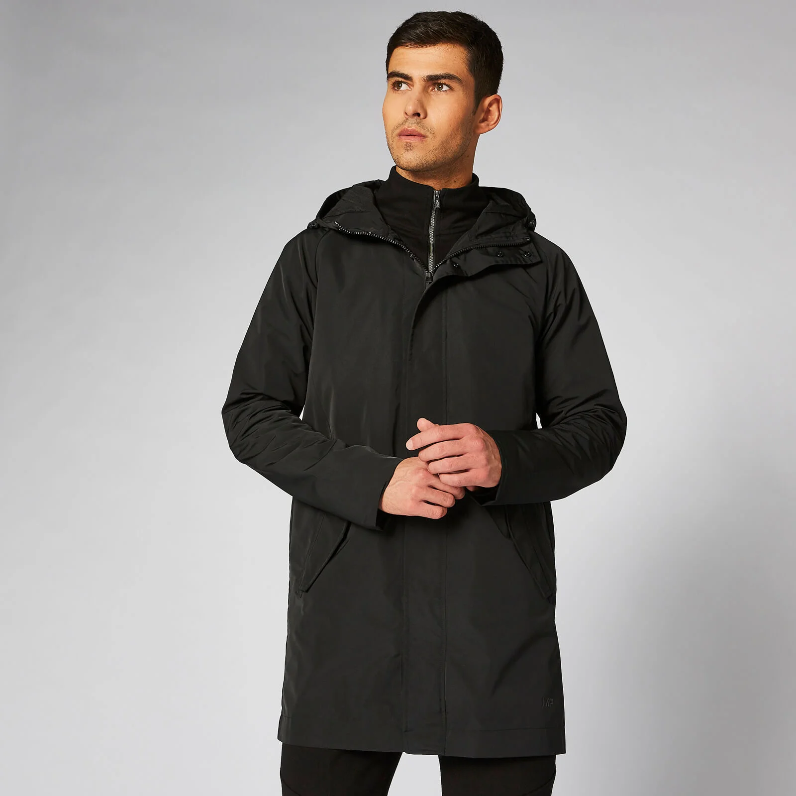 Parka z Kolekcji City - Czarna - XS - Czarny Obraz 1