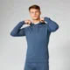 Bluza z Kapturem z Kolekcji Form - Ciemny Indygo