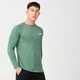 Bluza z Długim Rękawem Performance - Green Marl