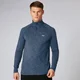 Bluza Performance z Zamkiem ¼ - Dark Indigo Marl