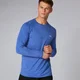 Koszulka z Długim Rękawem Performance - Ultra Blue Marl