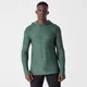 Bluza z Kapturem Dry-Tech z Kolekcji Infinity - Zielony sosnowy