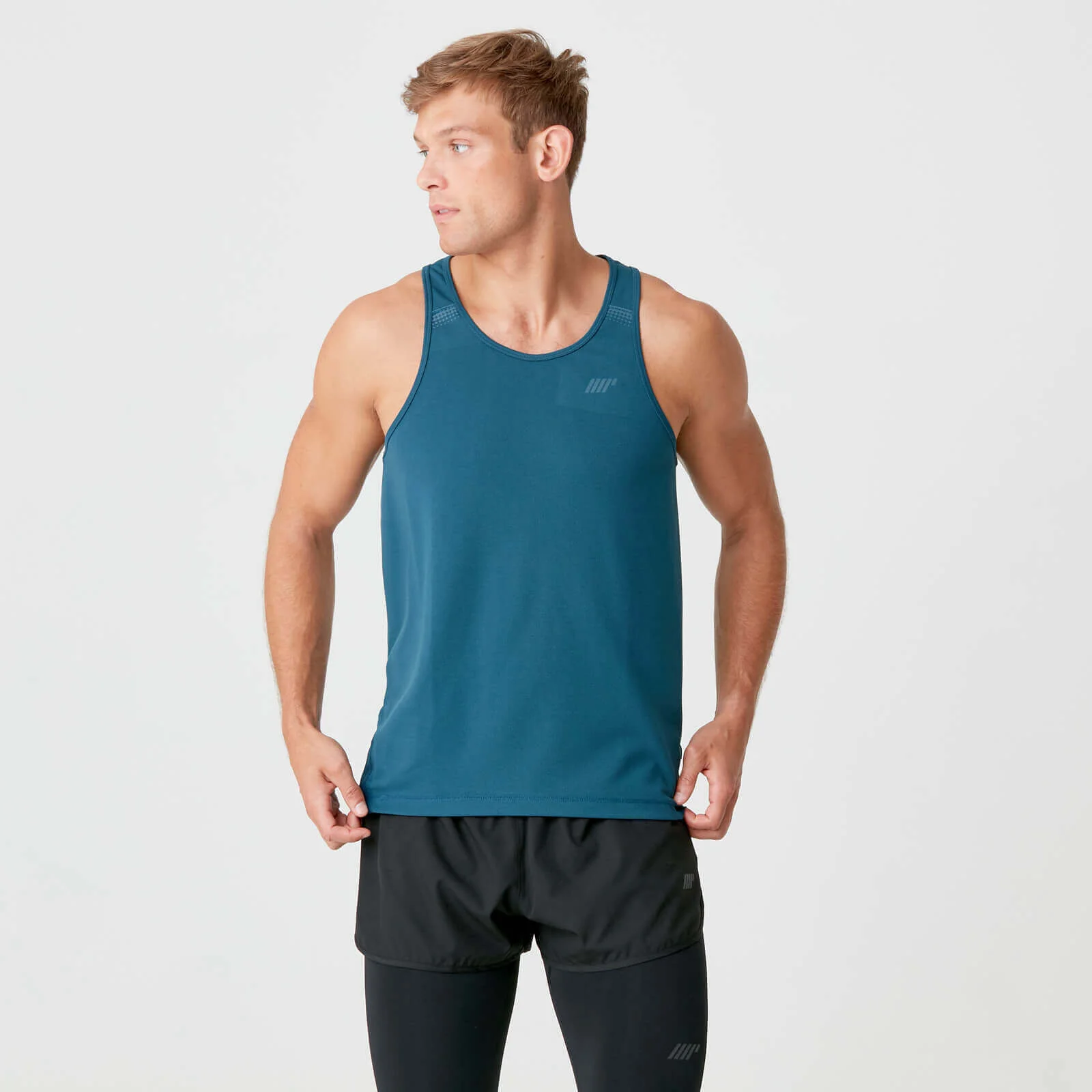MP Boost Tank Top - Petrol Blue - XS Obraz 1