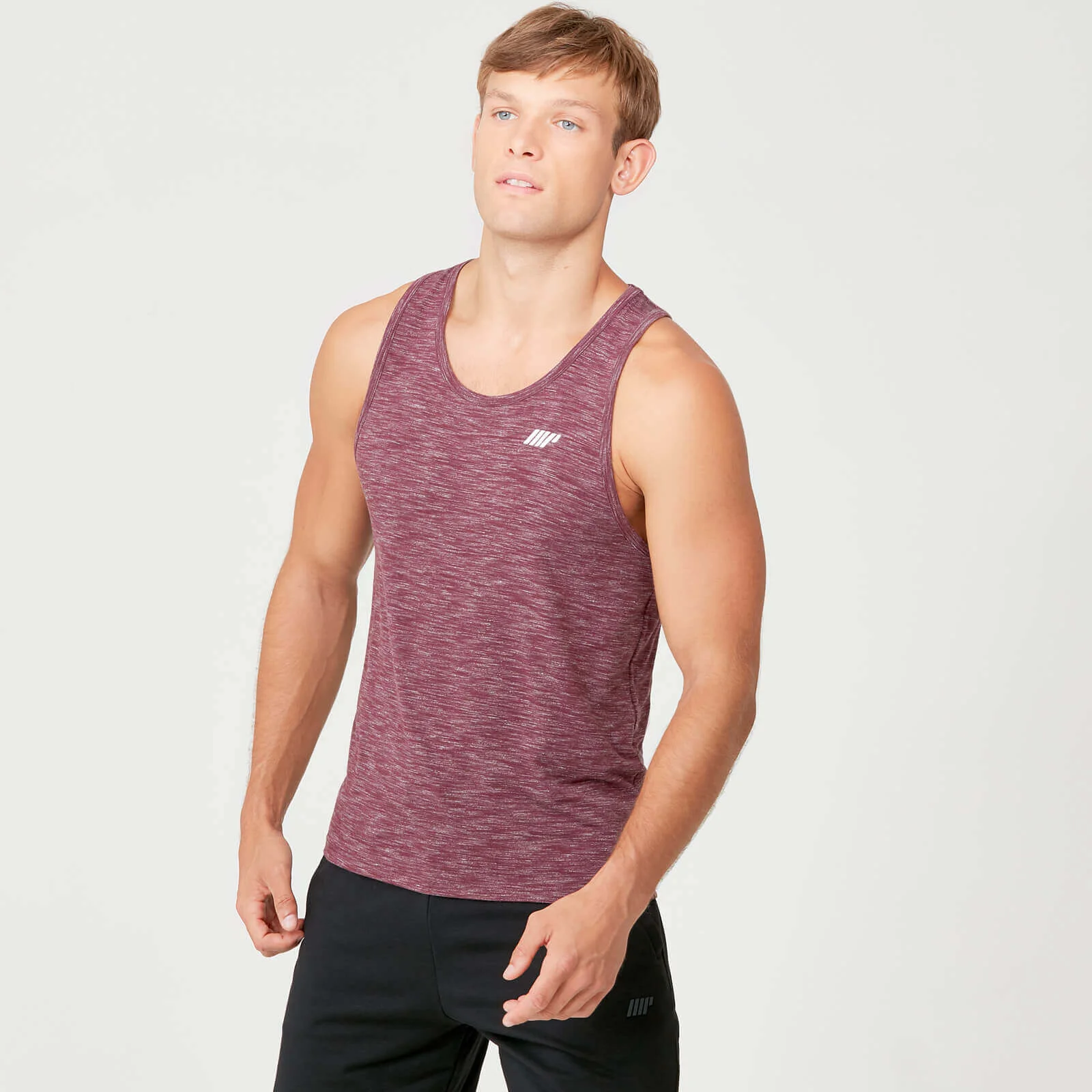 Myprotein Performance Tank Top - Burgundy Marl - XS Obraz 1