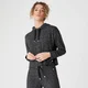 Bluza Lounge z Kapturem z Kolekcji Luxe - Czarny wrzos