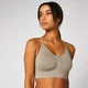 Myprotein Shape Seamless Sports Bra - Taupe