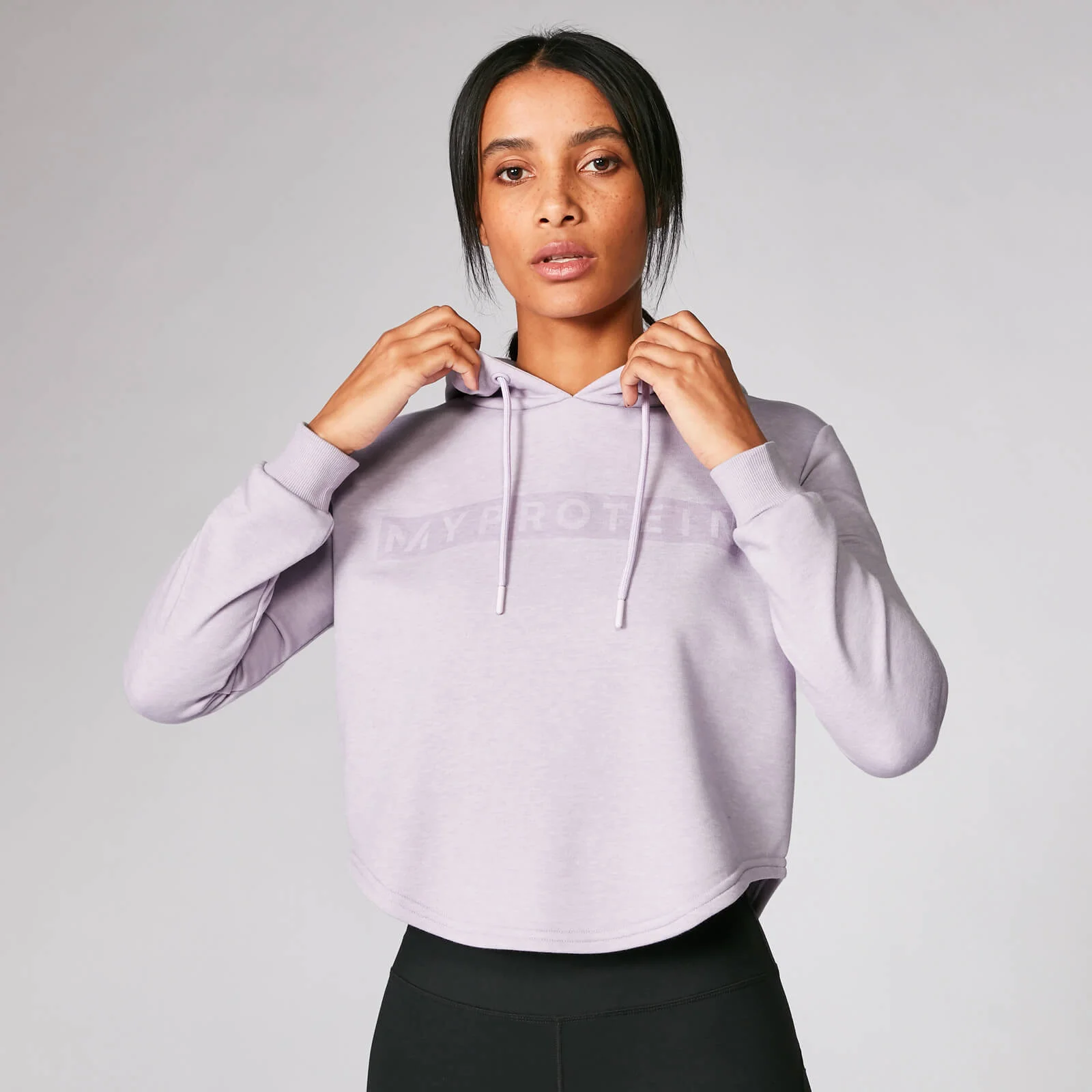 Myprotein The Original Cropped Hoodie - Soft Purple - XS Obraz 1