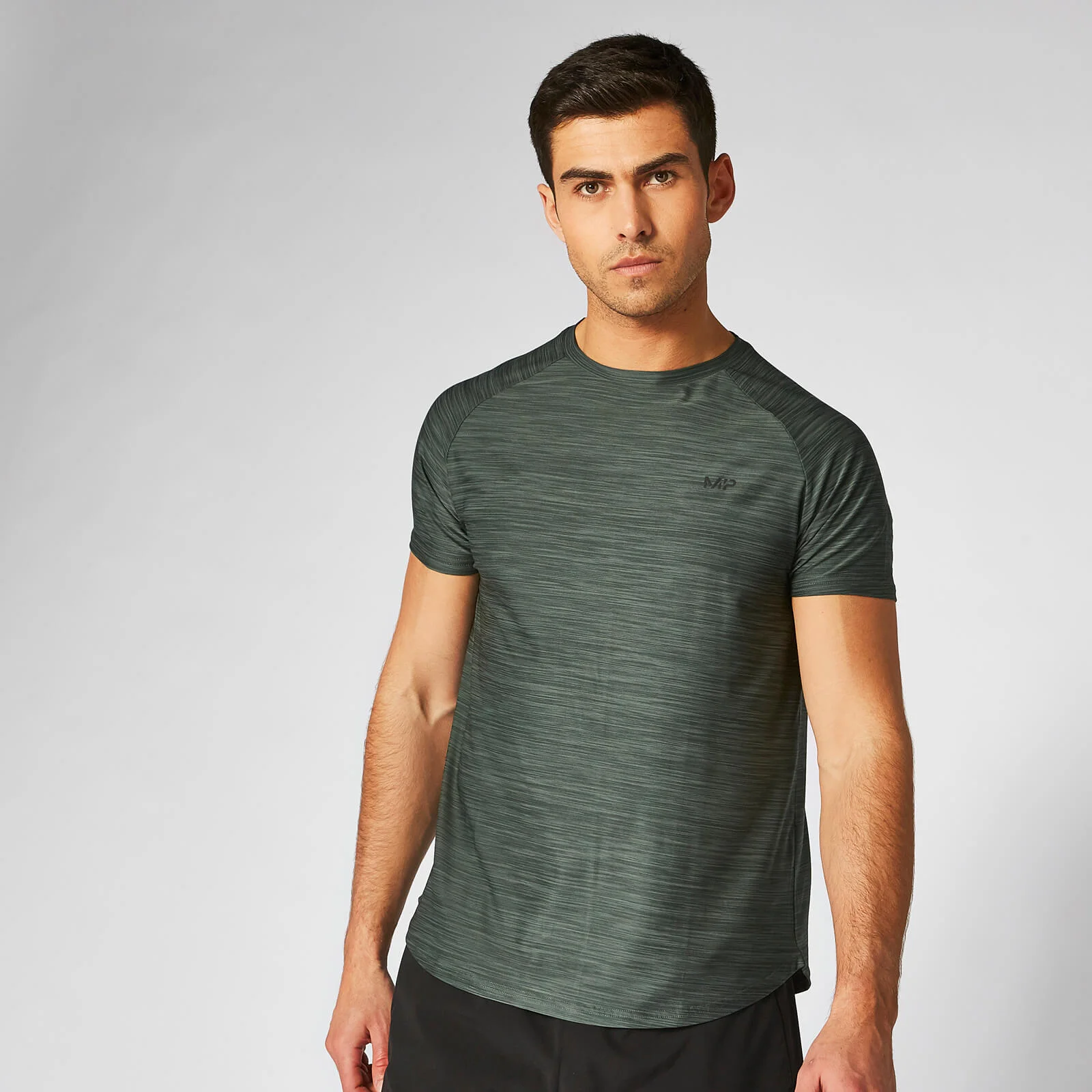 Myprotein Dry Tech Infinity T-Shirt - Pine Marl - XS Obraz 1