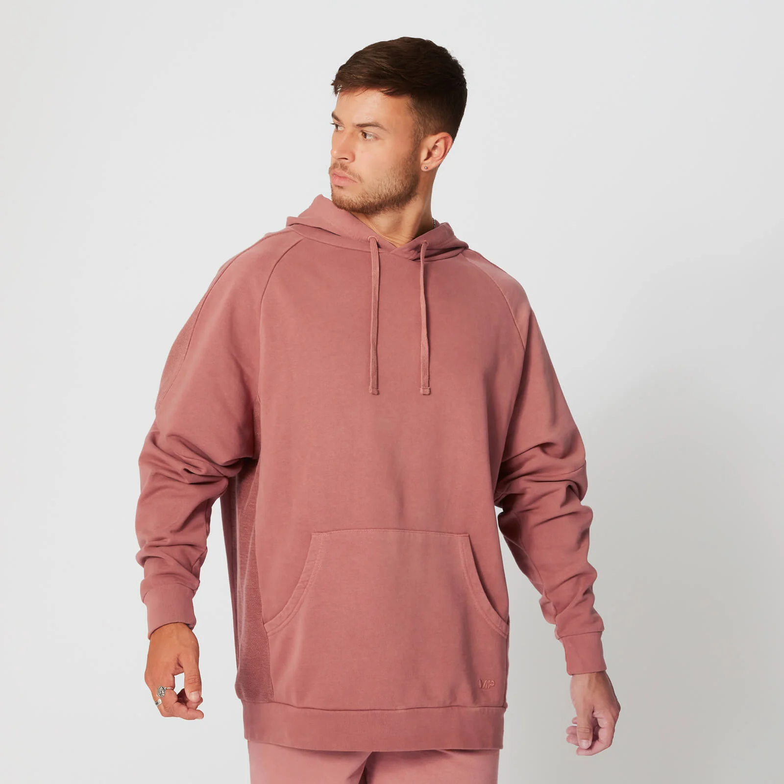 MP Washed Pullover Hoodie - Russet - XS Obraz 1