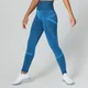 Bezszwowe Legginsy Impact - Granatowe