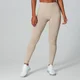 Legginsy Mesh Power - Brązowe