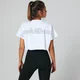 Logo Crop Top - Biały