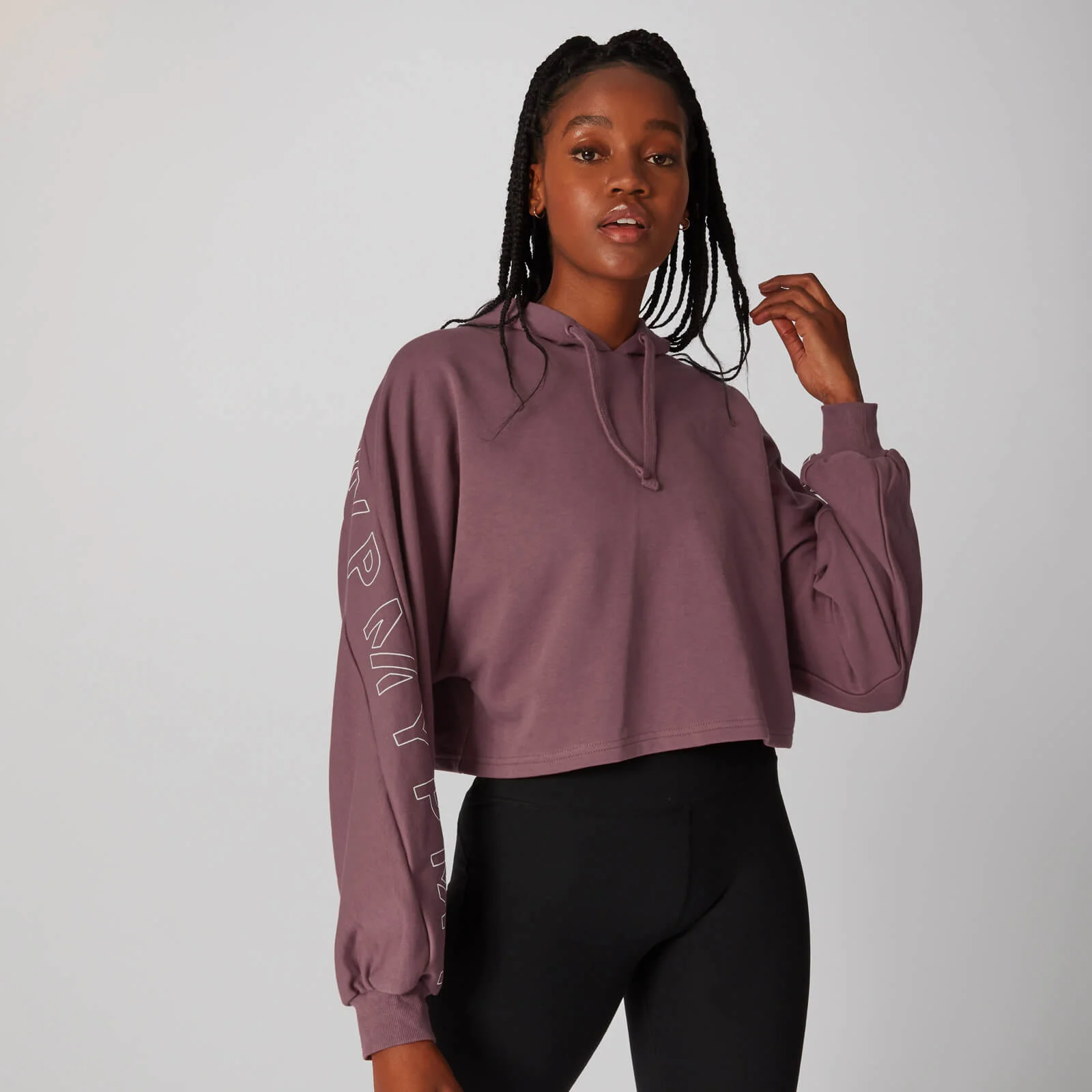 Krótka Bluza Icon - Różowa - XS Obraz 1