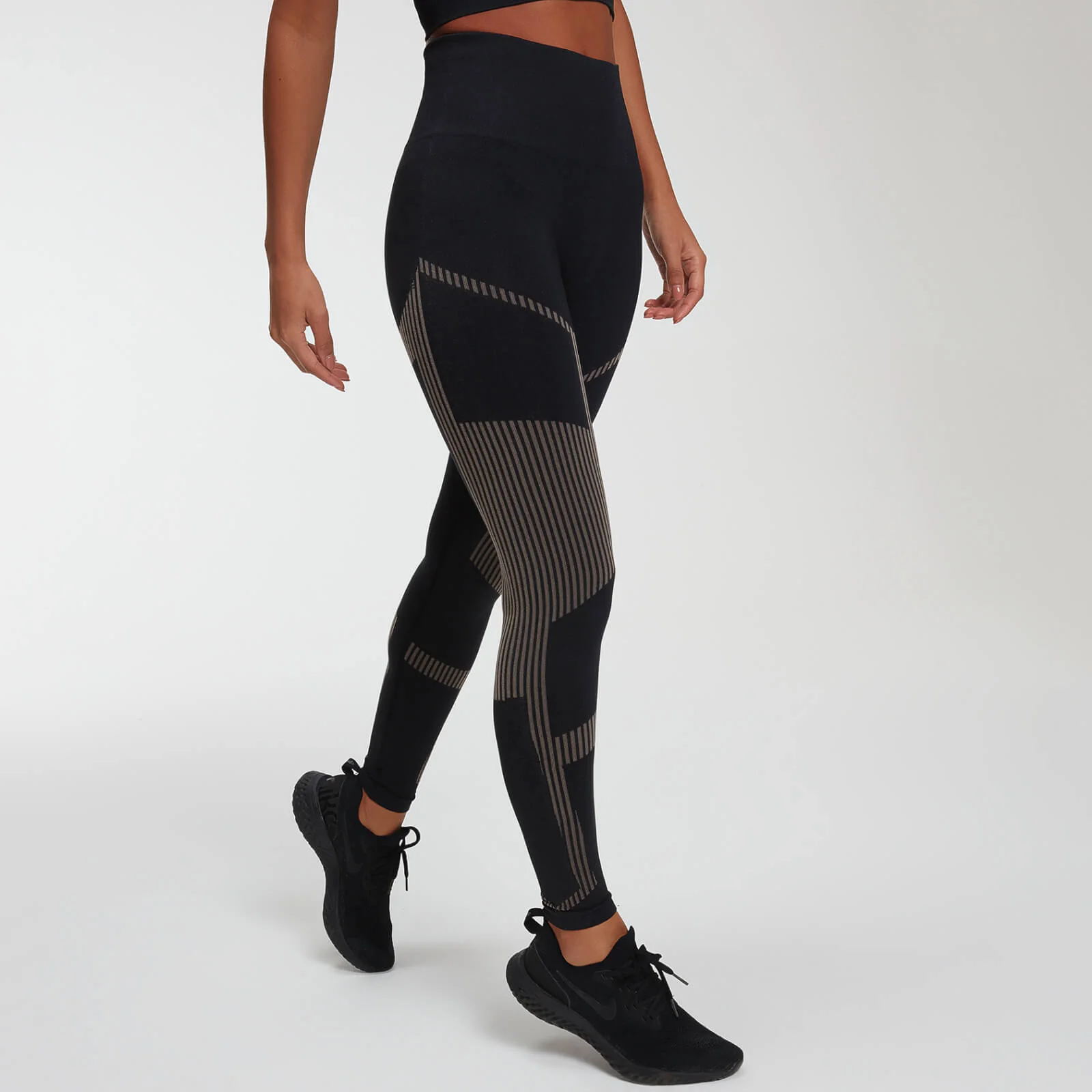 MP Women's Impact Seamless Leggings - Black - XS Obraz 1