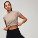 Koszulka Twist Front z Kolekcji Rest Day - Praline