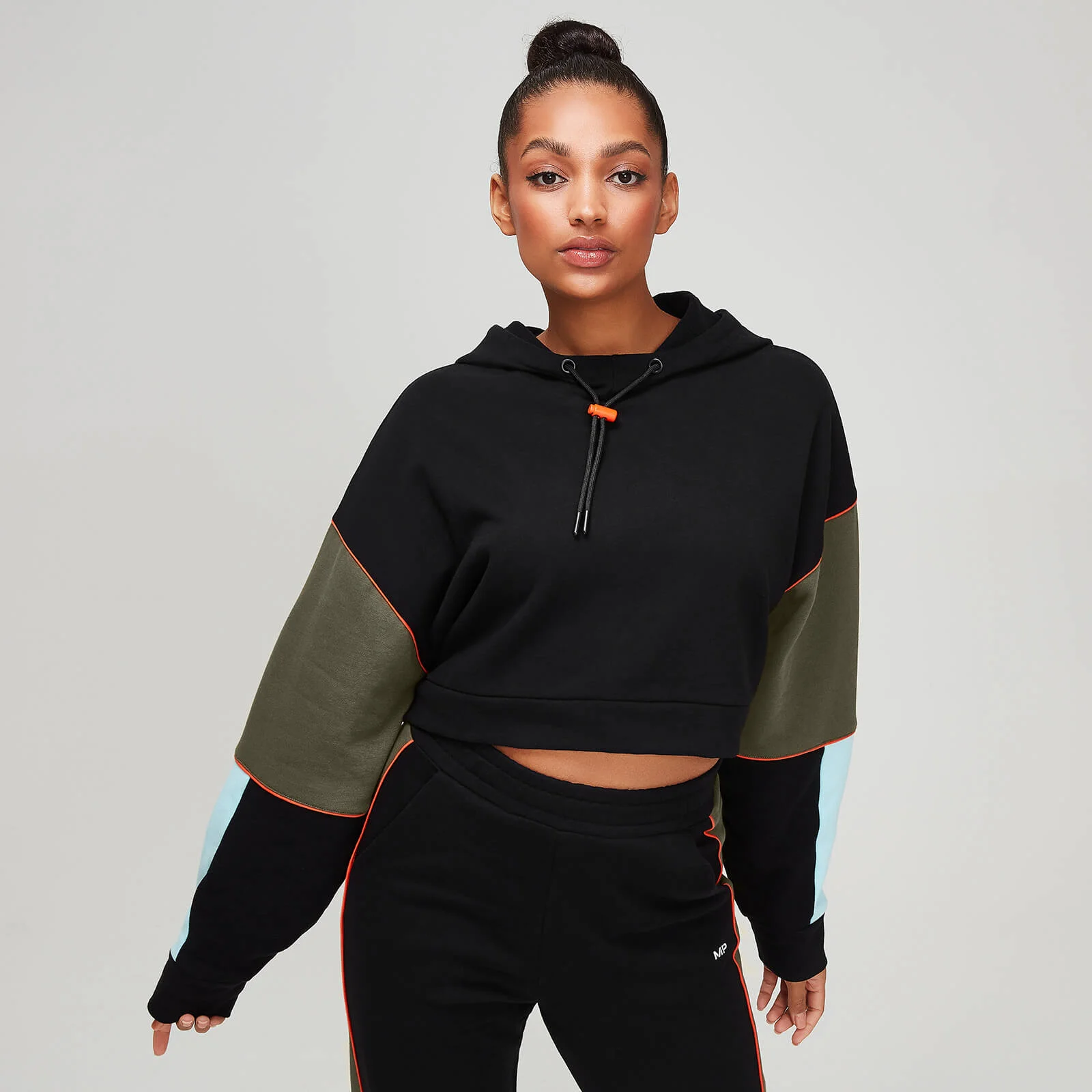 MP Rest Day Women's Cropped Hoodie - Black - XS Obraz 1