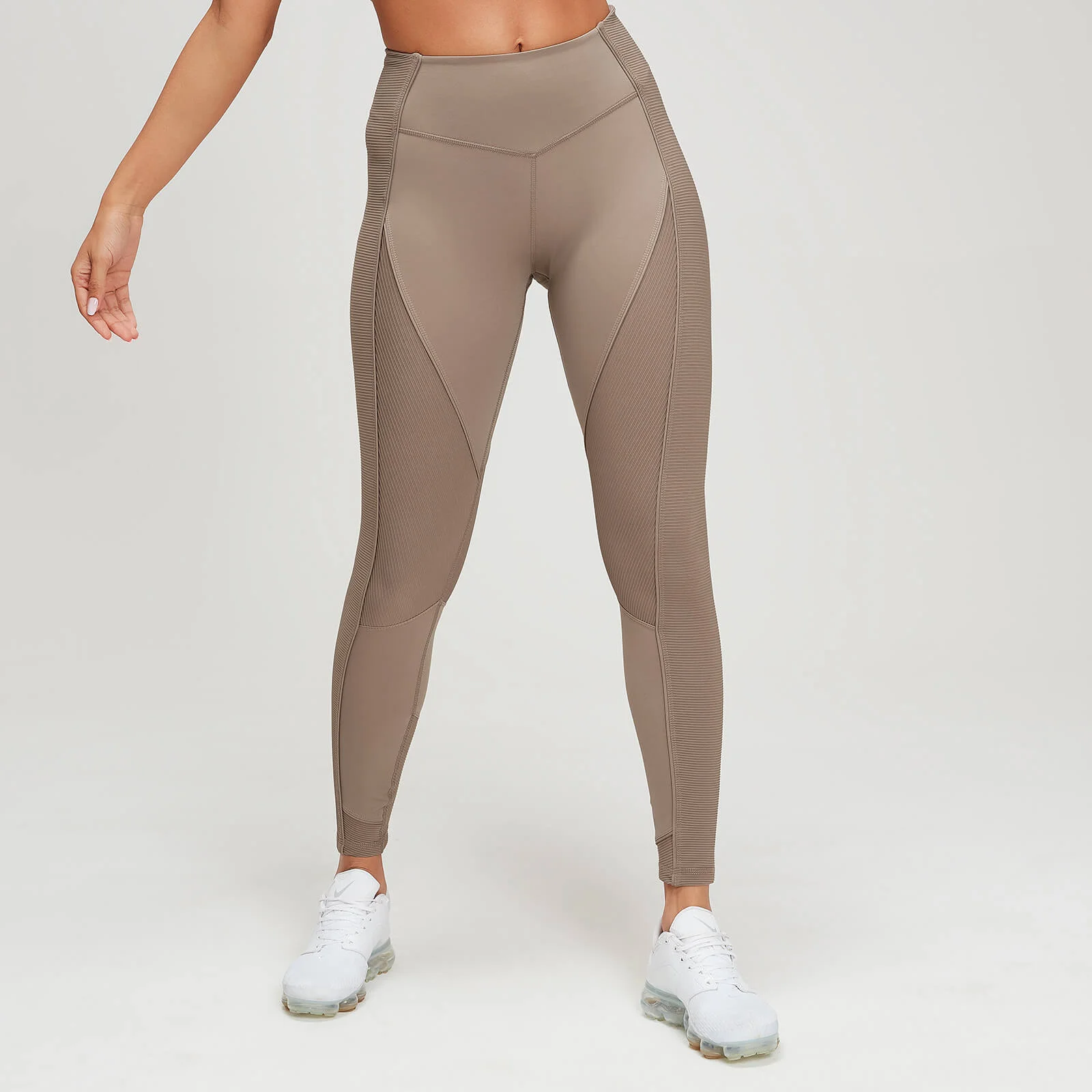 MP Women's Textured Training Leggings - Praline - XS Obraz 1