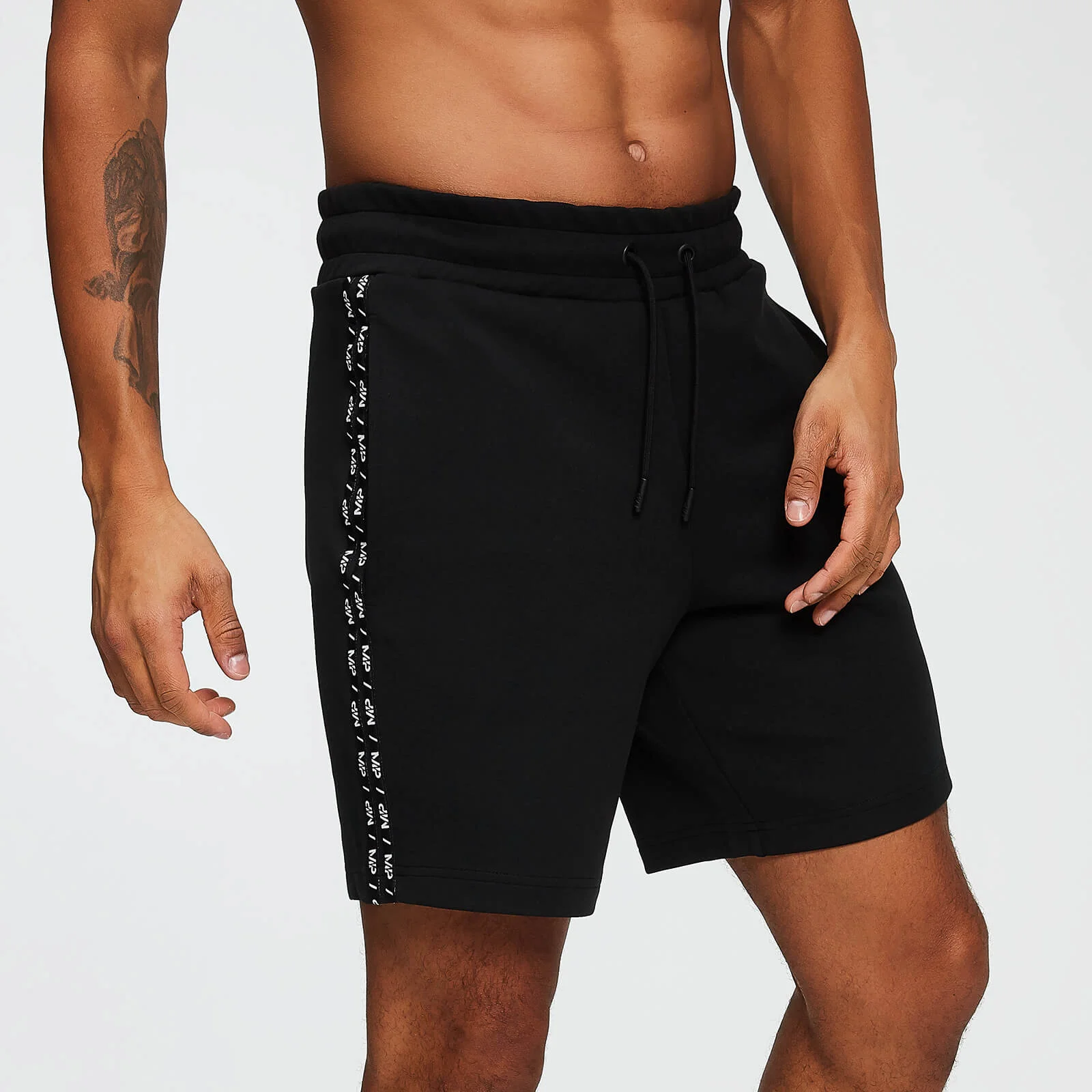MP Men's Rest Day Double Tape Tricot Shorts - Black - XS Obraz 1