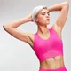 Damski Stanik Sportowy Longline MP z Kolekcji Power - Super Róż