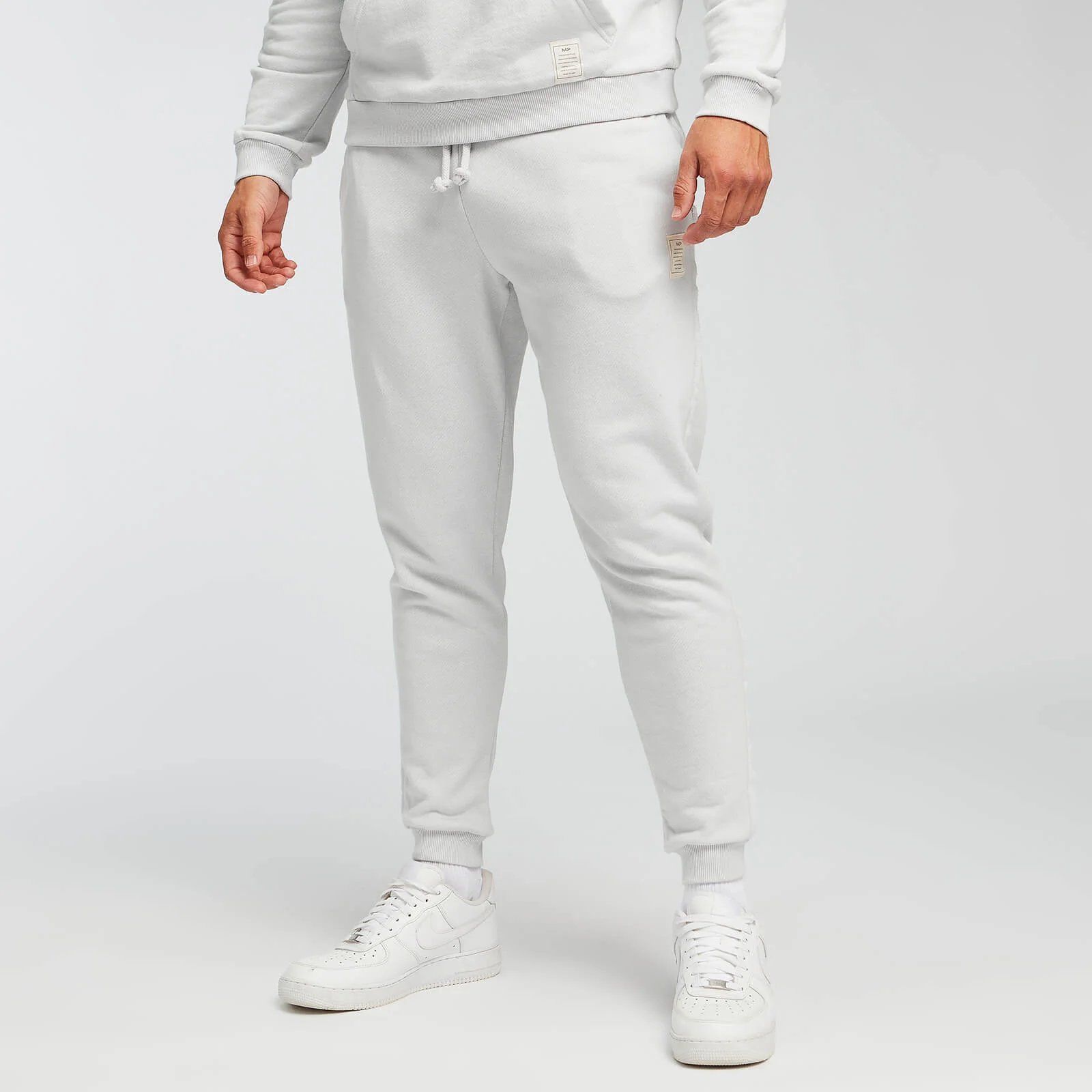 Męskie spodnie dresowe z kolekcji A/Wear MP – szare - XS Obraz 1