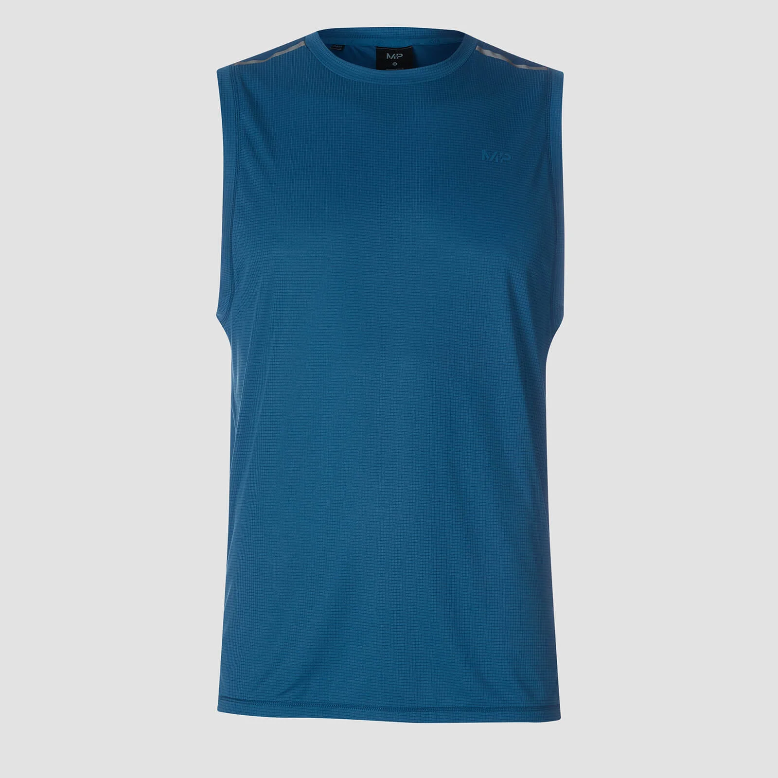 MP Men's Training Grid Tank Top - Pilot Blue - XS Obraz 1