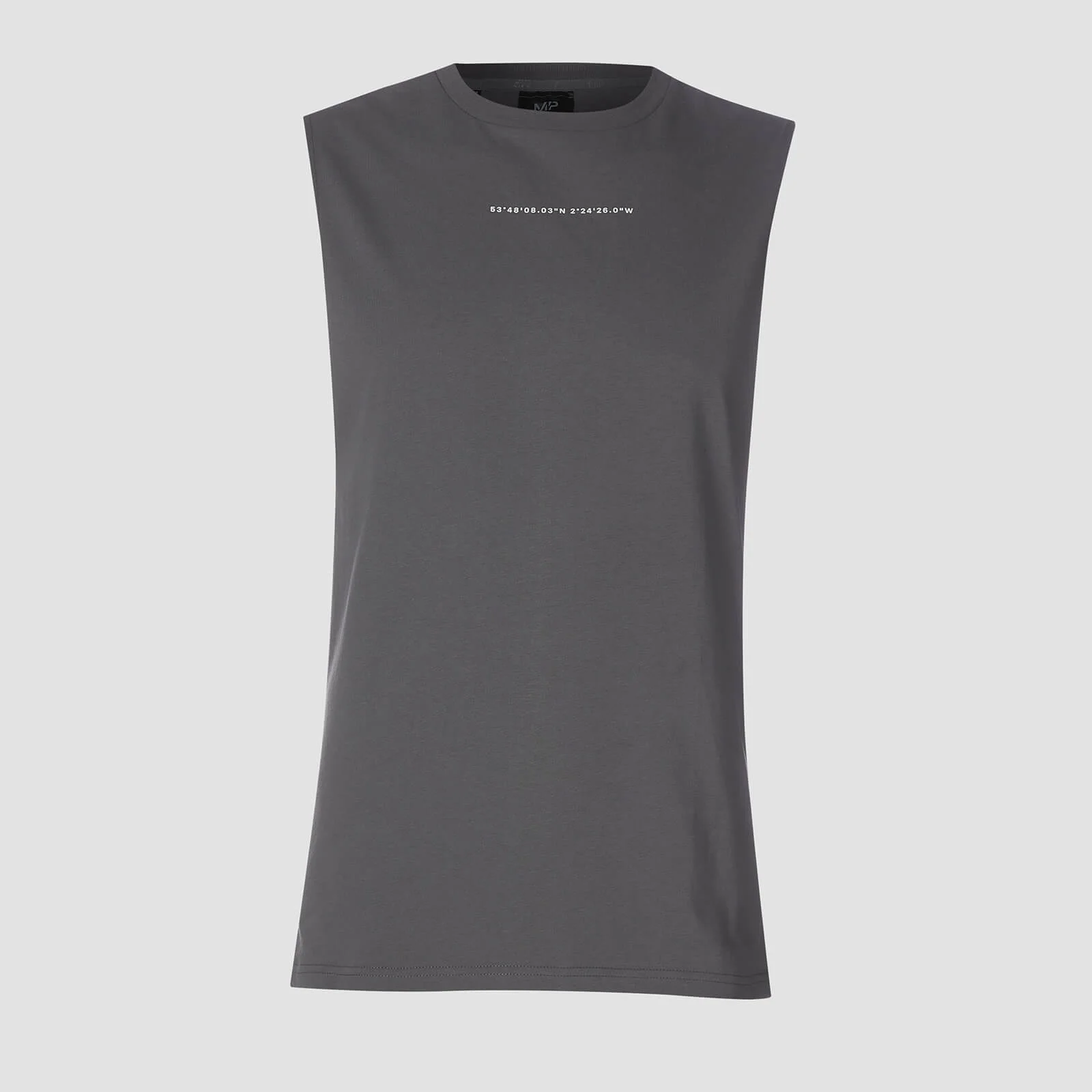 MP Men's Rest Day Coordinates Drop Armhole Tank - Carbon - XS Obraz 1
