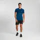Męski T-shirt bezszwowy z krótkim rękawami z kolekcji Essentials – Pilot Blue Marli