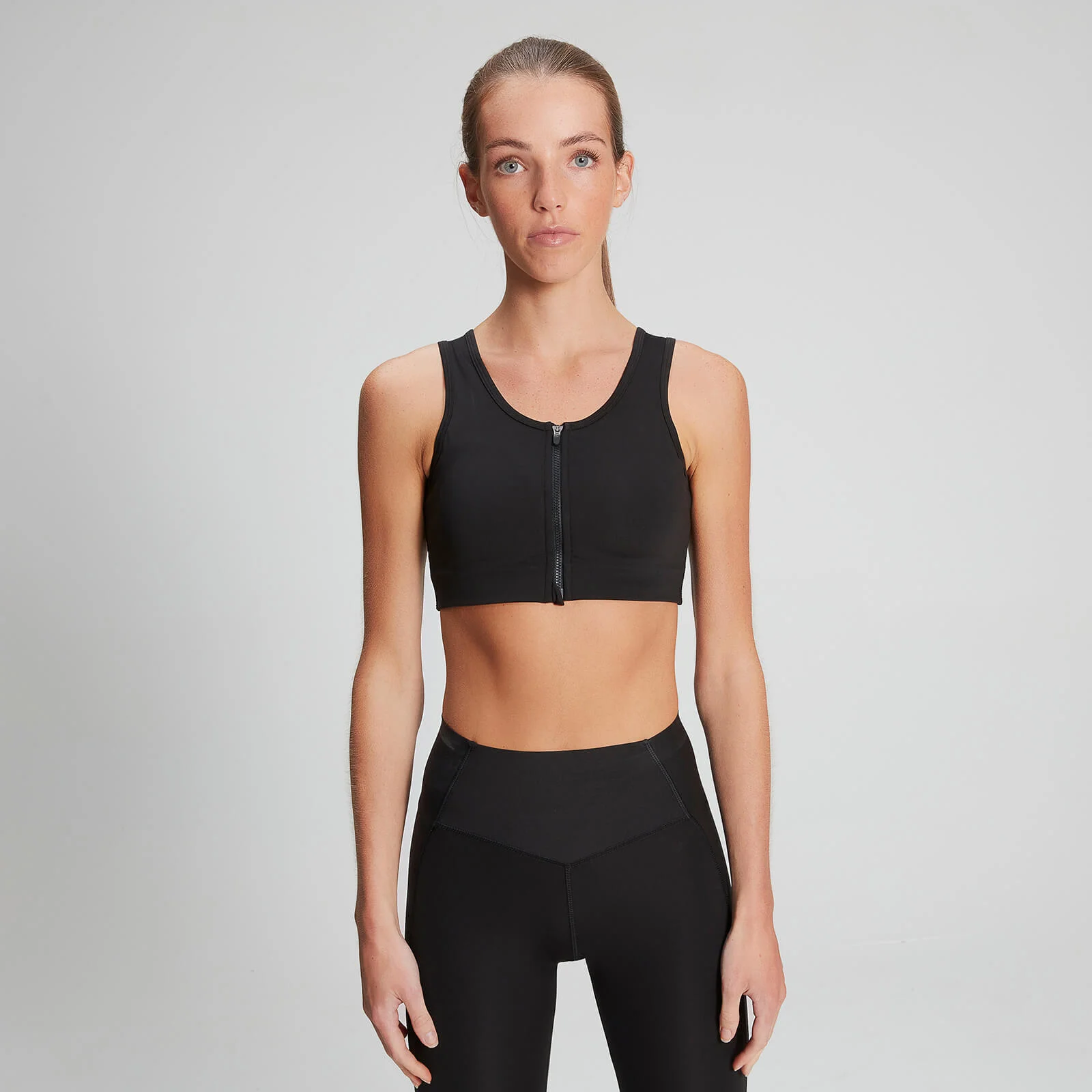 Damski stanik sportowy Velocity Sculpt MP – czarny - XS Obraz 1