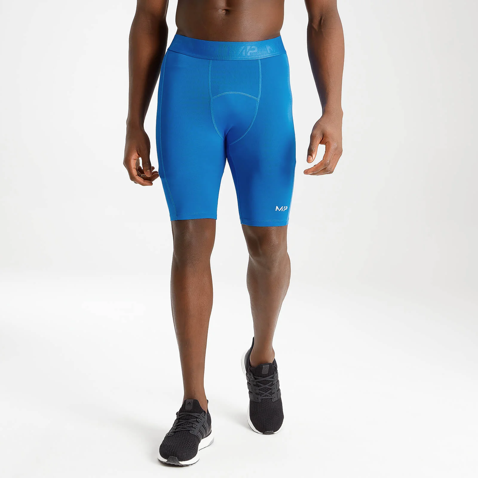 MP Men's Essentials Training Baselayer Short - True Blue - XXS Obraz 1