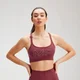 Stanik sportowy z kolekcji Originals MP – bordowy