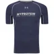 Under Armour Men's HeatGear® Armour Printed Long Sleeve Compression Shirt - kolor midnight navy
