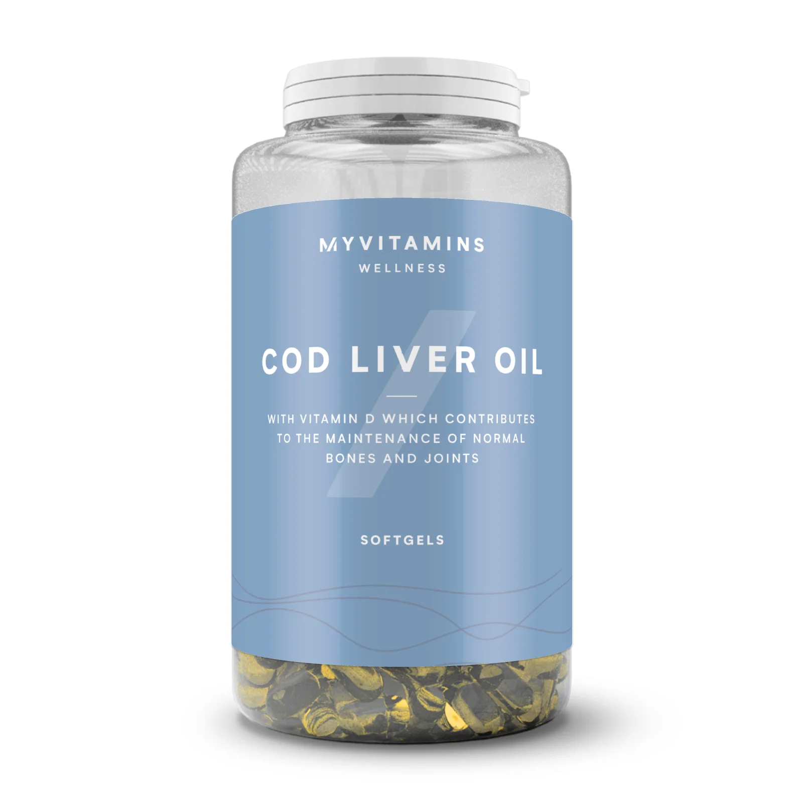 Myvitamins Cod Liver Oil (CEE) - 90Kapsułki Obraz 1