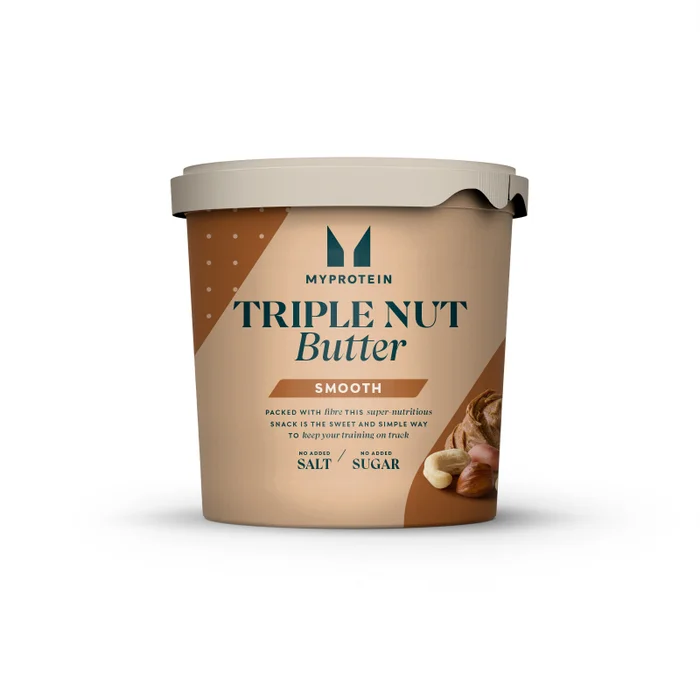 Całkowicie Naturalne Masło Orzechowe Triple Nut