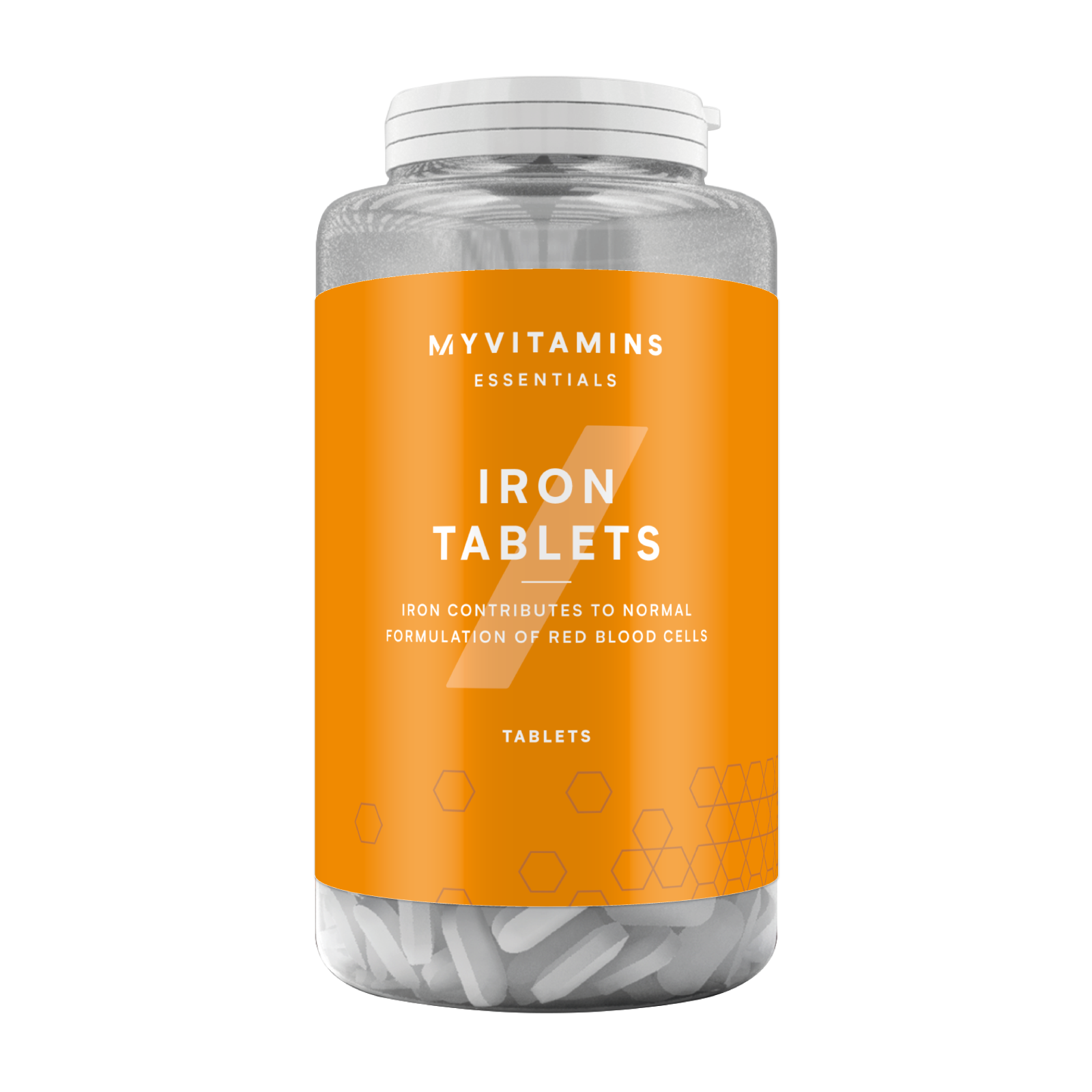 Myvitamins Iron Tablets - 90tabletki Obraz 1