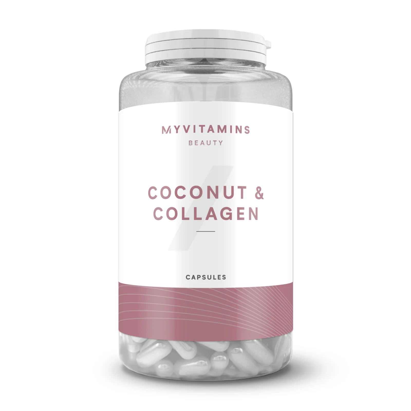 Coconut & Collagen Capsules - 180 CAPSULES - 90Porcja Obraz 1