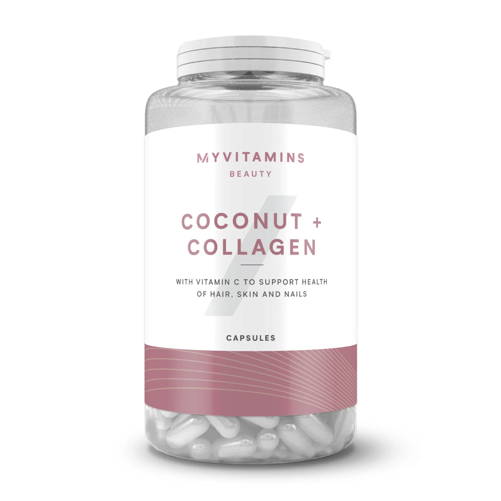 Coconut & Collagen Capsules - 180 CAPSULES - 90Porcja Obraz 1