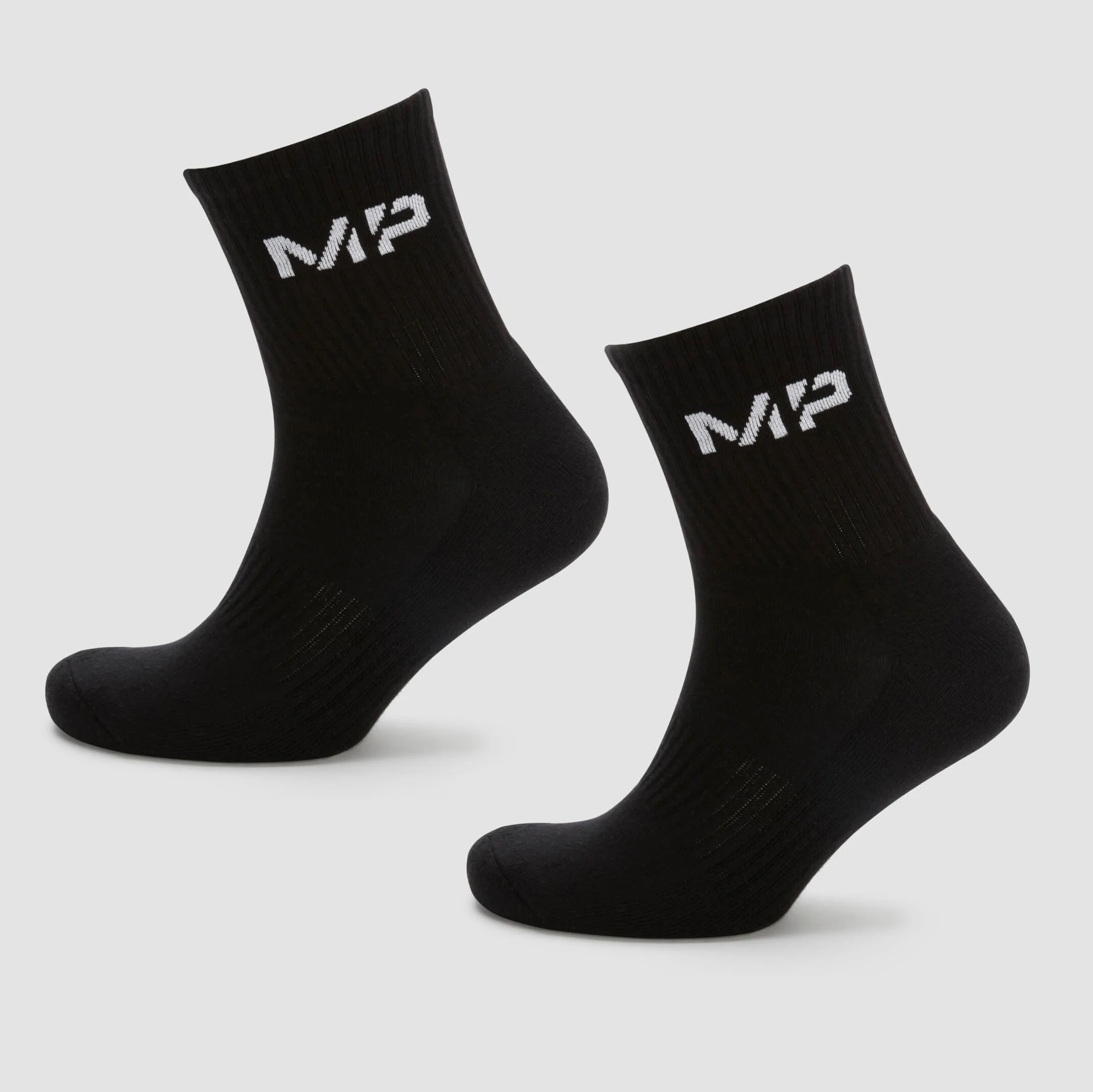 Męskie Skarpety Crew Socks - Czarne - UK 6-8 Obraz 1