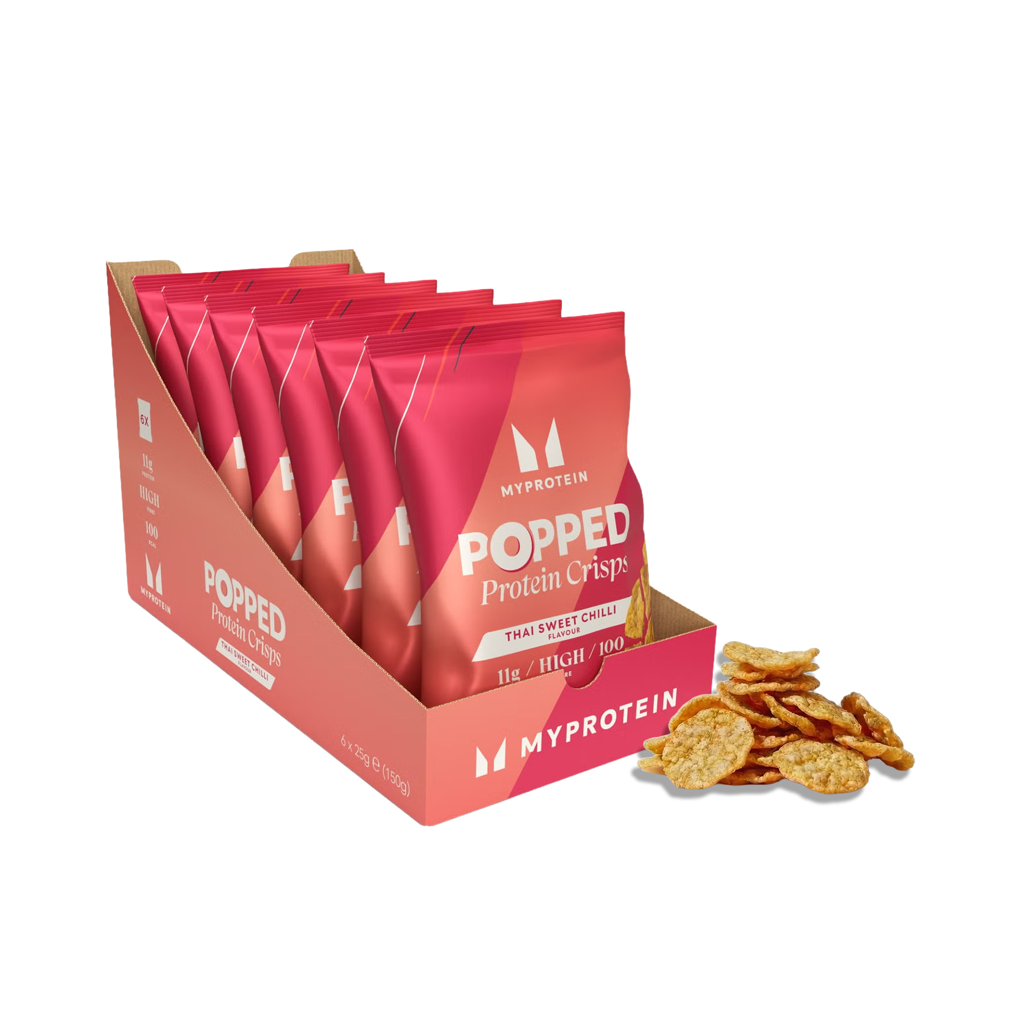 Popped Protein Crisps - Thai Sweet Chilli Obraz 1