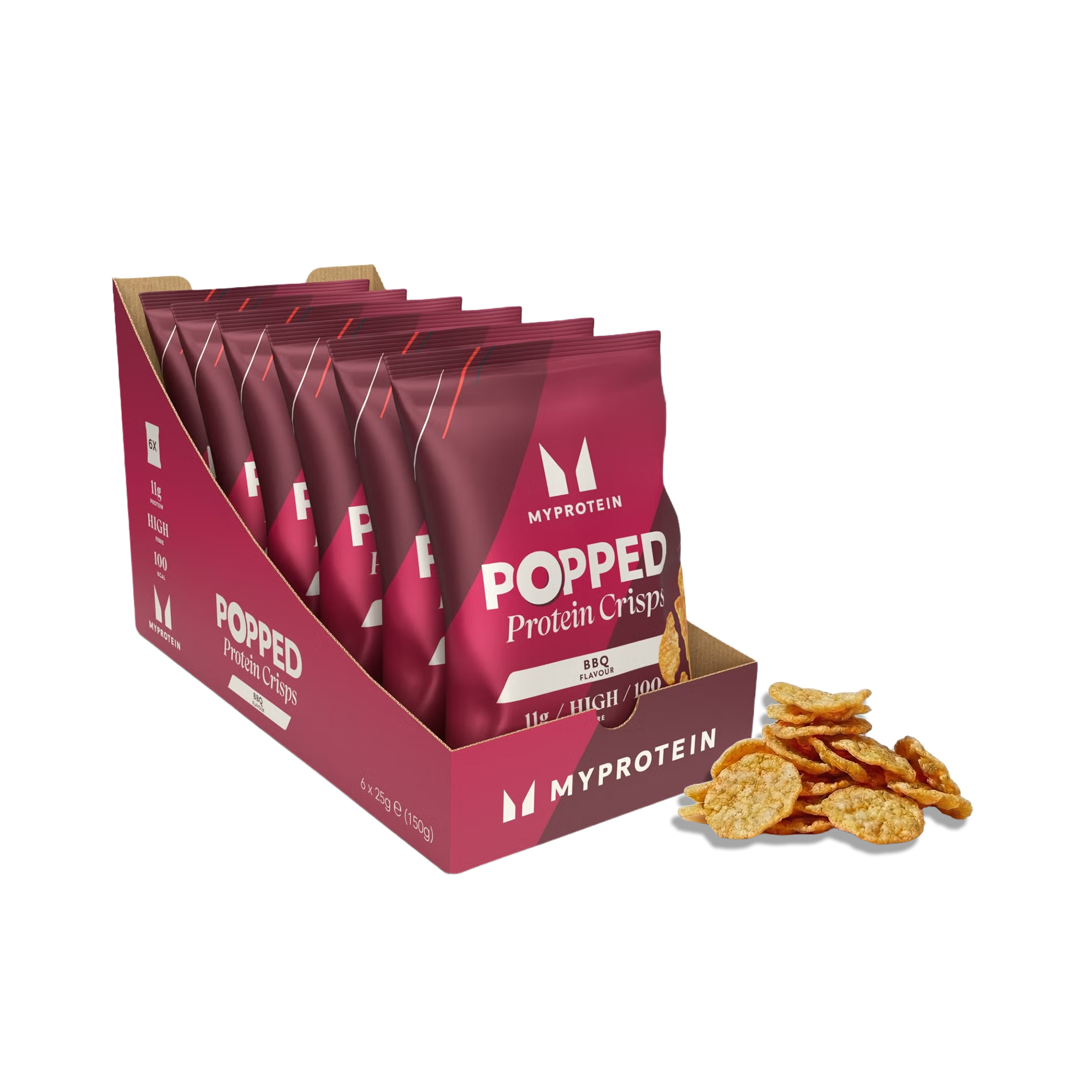 Popped Protein Crisps - Barbecue Obraz 1