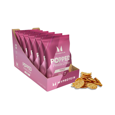 Popped Protein Crisps - Paprika